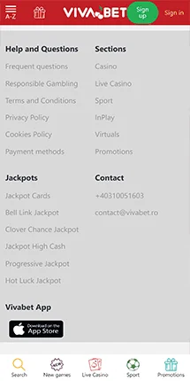 vivabet esperienza del mobile