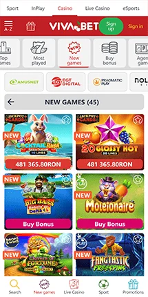 vivabet giochi del soldi veri